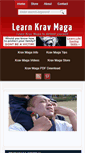 Mobile Screenshot of learnkravmaga.net